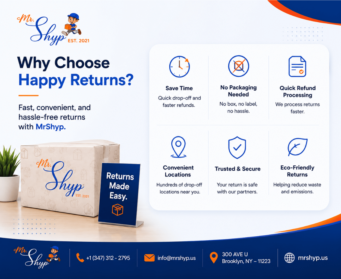 Happy Returns Near Me – Fast and Hassle-Free Returns with MrShyp