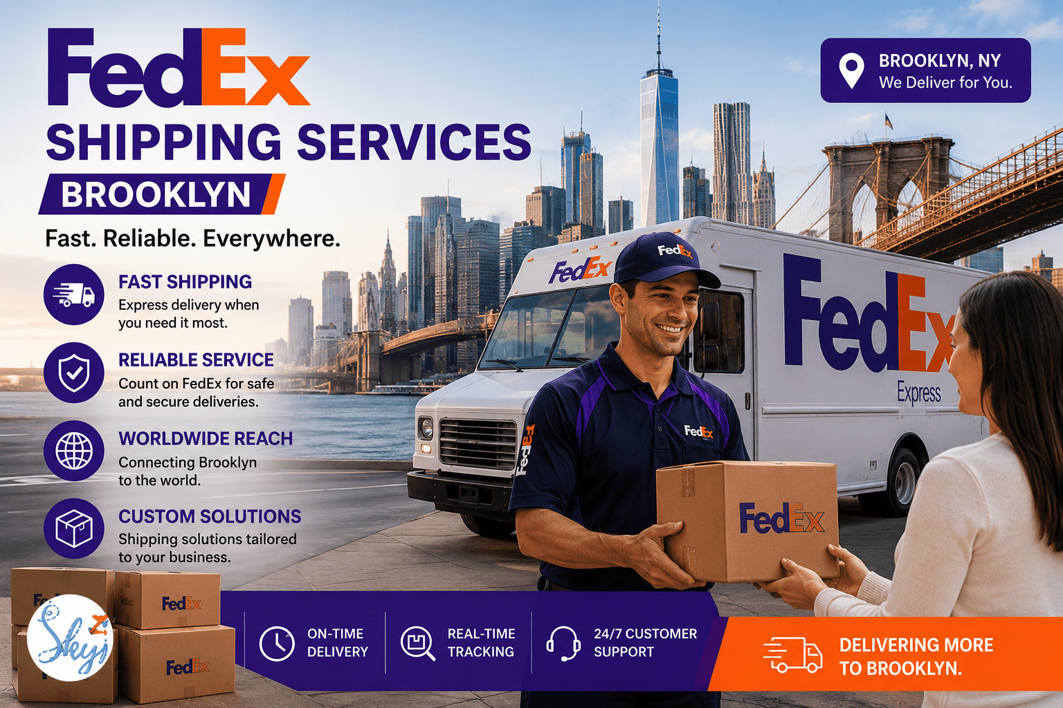 FedEx Shipping Services Available in Brooklyn