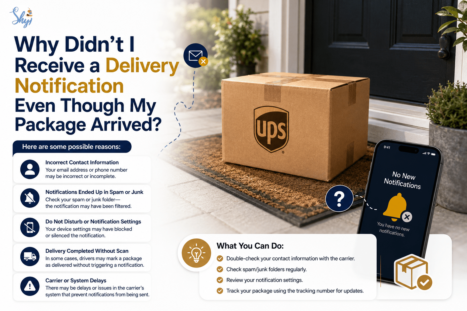 Why Didn't I Receive a Delivery Notification Even Though My Package Arrived