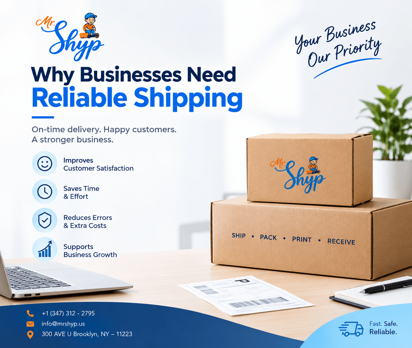 Why businesses need reliable shipping for timely and secure deliveries